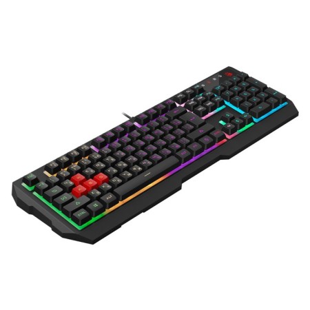 Keyboard A4Tech Bloody B140N Black USB Multimedia for Gamer LED-3