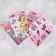 A set of paper stickers “Magic world of unicorns”, 11 x 15.5 cm, 10 sheets