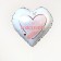 Foil ball 18 "Happy Birthday", heart