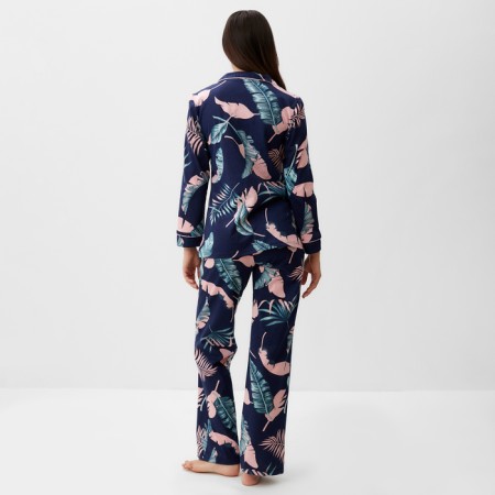 Пижама женская (рубашка и брюки) KAFTAN "Tropical dream" размер 40-42-2