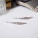 Invisibility for hair "Magic shine" (set 2 pcs) prism, 5.5 cm, silver