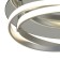Ceiling chandelier Mantra Infinity, LED, 2500LM, 3000K, 140 mm, chromium color