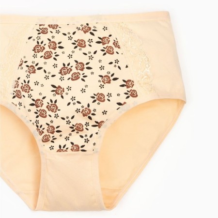 Panties female color beige, size 52-54-1