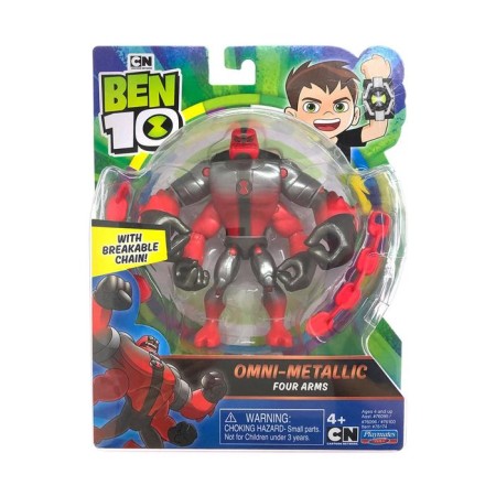 Figure Ben 10 strongman, metallic, 12.5 cm-2
