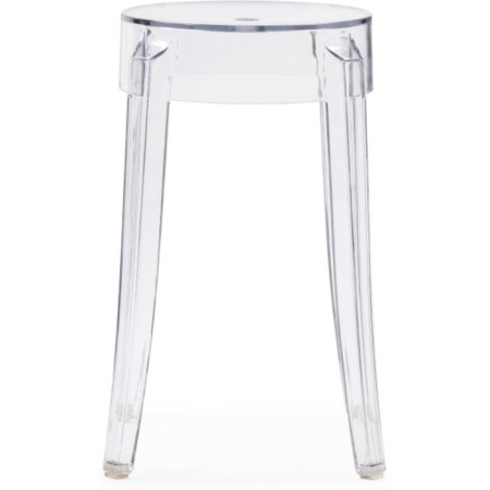 Stool Rainis Plastic/Transparent 39x39x46 cm-1