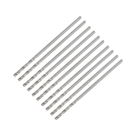 LOUM metal drill, HSS, cylindrical shank, 1 x 35 mm, 10 pcs.