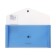Folder-convert on a 260 x 132 mm button (Travel), 550 μm, Erichkrause "Matt Pastel Bloom", with an extension, 4 compartments, translucent, embossing "sand", mix