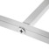 Metal stand for the ULI-P Uniel lamp, height 515 mm, white