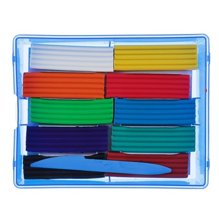 Plasticine 10 colors 200 g "Classic"-6