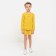 Kidsa (sweatshirt, shorts) minku, yellow color, height 122 cm