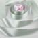 Satin tape, 50 mm × 23 ± 1 m, silver color No. 176