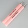 Candles are tall with the application of “Light Easter!”, 2 pcs., Pink, 19 x 2.1 cm.