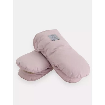 Rant mittens for Nice & Warm stroller, pink color