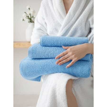 Tmachry Guten Morgen Florentine, 400 grams, size 40x70 cm, blue color-9