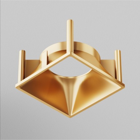 Technical C065-01MG accessory, 6.8x6.8x3.7 cm, color matte gold-1