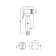 Set for the hygienic shower Lemark LM8087B, watering can, hose, holder, brass