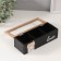 Casket tree with divisions "House" Black 23.7x9.5x7.5 cm