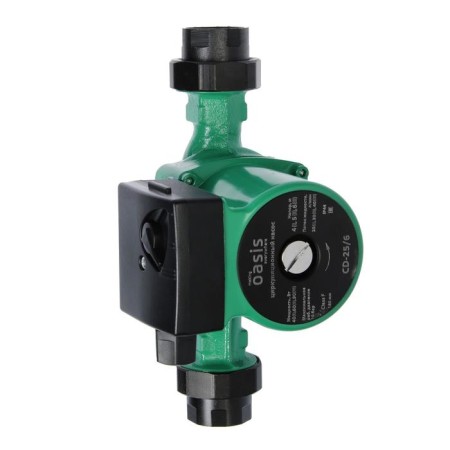 Circulation pump Oasis C 25/6, pressure 6 m, 40 l/min, 40/60/90 watts
