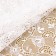 Lace elastic fabric, 180 mm × 2.7 ± 0.5 m, white color