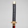 Souvenir weapon "Katana Schuza" 105 cm, black with red, polystyrene foam