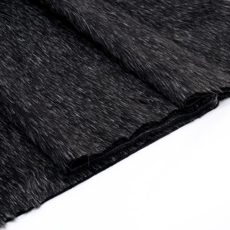 Lock "Mech" on a knitted basis, 100 × 150 cm, color melange gray-2