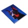 A4 notebook 80 sheets in a cage on a landfill "polygonal Doberman", cover Cover Cardboard