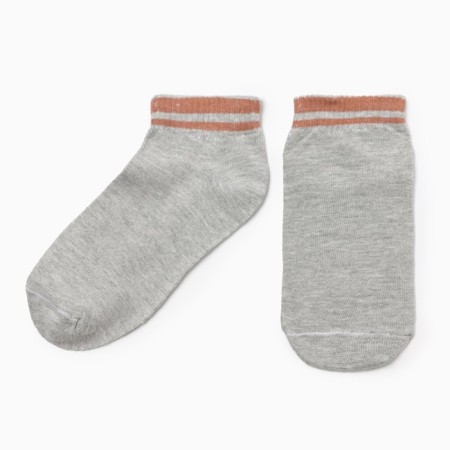 Male socks shortened, gray color, rr 29