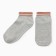 Male socks shortened, gray color, rr 29