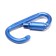 Tactical suspension carbine 81x41 mm, d-shaped, blue color