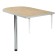 Bar countertop with support, 1000x580x850 mm, oak bunratti