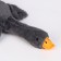 Soft toy "Goose", 50 cm, gray color