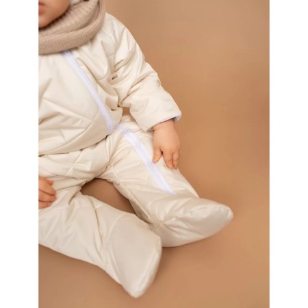 Combineson Children's demi -season quilted amrobaby elf, height 68 cm, dairy color-9