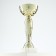 Cup 107, award figure, gold, a stone stand, 22 x 8 x 5 cm.