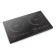 Induction tile KitFort KT-105, 2000/2000 W, 2 burners, 7 programs, sensor, black