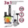Pioneer HB135s, submersible blender, 1000W, 1.25/800 ml, black color