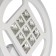 Bra 2189/1 LED 16W 3000/6000k White 20x20x25 cm