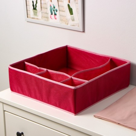Organizer Textile, folding, 40 × 40 × 13 cm, color mix-6