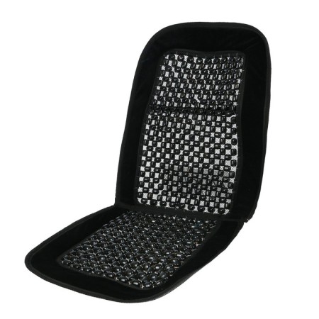Torso-massager, on the seat, black-1