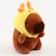 Soft toy "Kapibara" in a deer hat, 13 cm