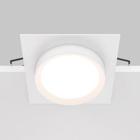 Building lamp Technical DL086-GX53-SQ-W, 1x15W, 11x11x5.2 cm, GX53, white color-5