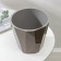 Kashpo for flowers with an insert "Palermo", 1.8 liters, brown color