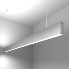 Line Line Elektrostandard, Grand 50 watts, 1280x35x80 mm, IP20, matte silver color