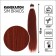 SIM-BRAIDS Kanecalon is monophonic, corrugated, 65 cm, 90 gr, dark red color (#350)