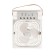LOF-06 portable fan, with a moisturizer function, 3 speeds, USB power, white