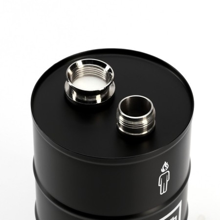 Flaw for alcohol 750 ml, "oil", stainless steel, gift, 25 oz-2