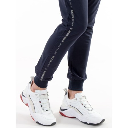 Women's pants, size 48, blue color-3