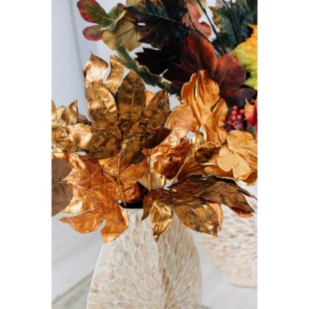 Artificial plant "chestnut", height 66 cm, color pink gold-1