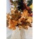Artificial plant "chestnut", height 66 cm, color pink gold