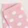 Women's socks "peas", light pink color, size 23-25