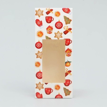 Folding box "Miracles in the New Year", 6 x 14.5 x 3.5 cm, New Year-1